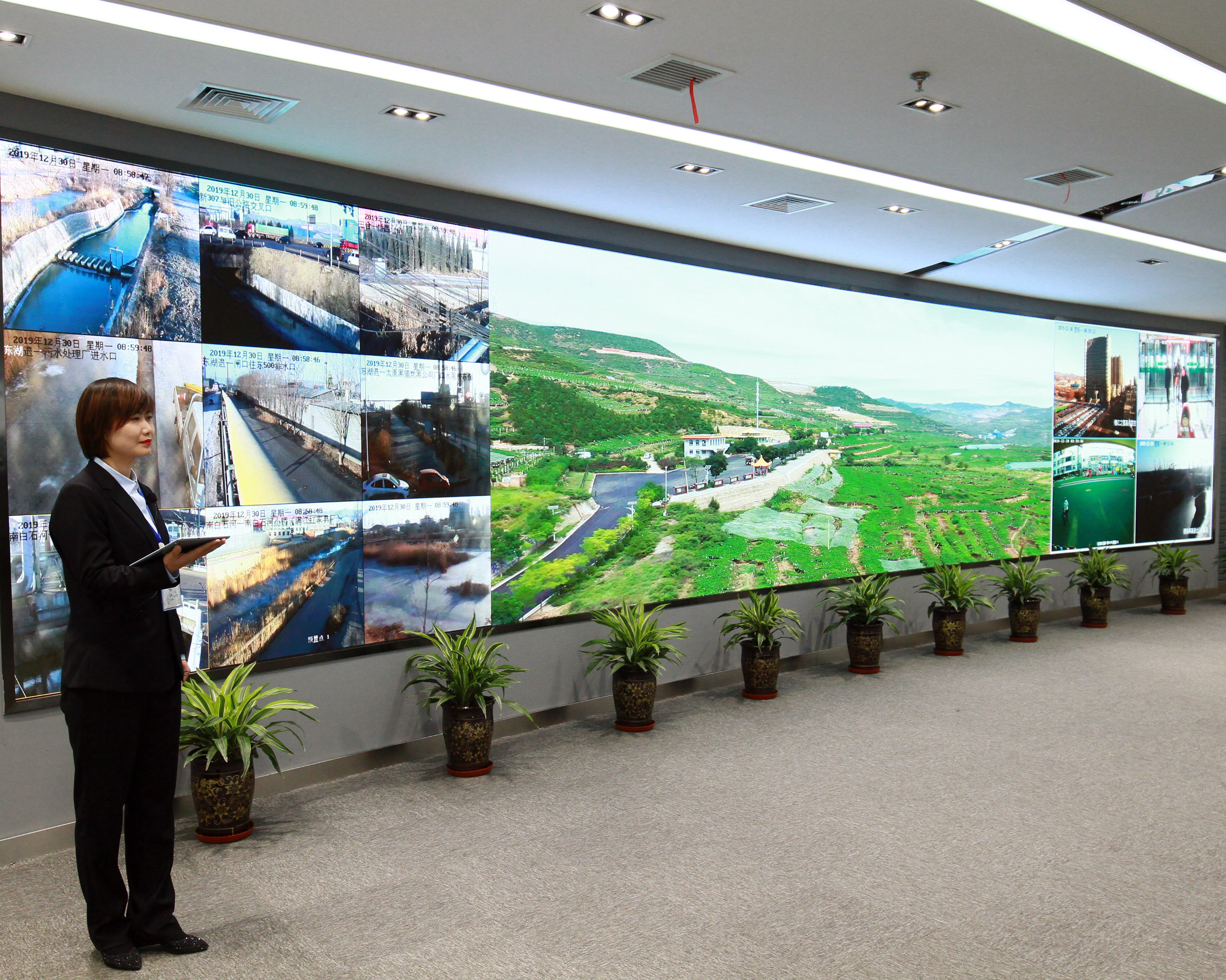 清徐县智慧城市运营中心大厅